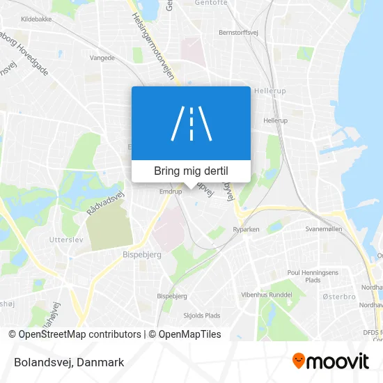 Bolandsvej kort