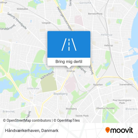 Håndværkerhaven kort