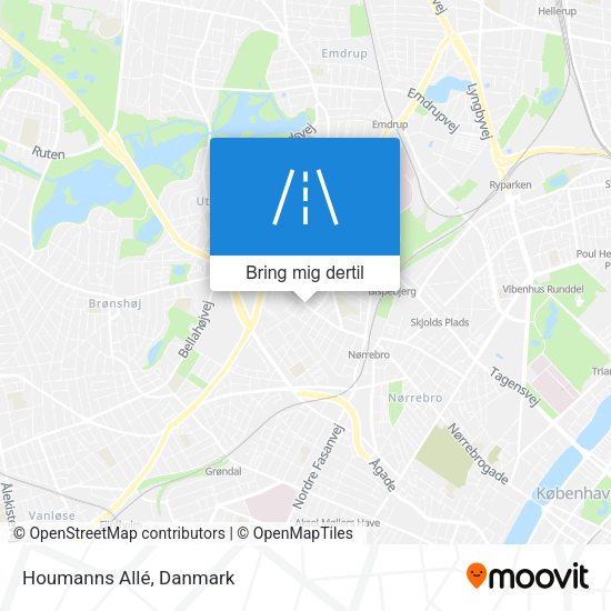 Houmanns Allé kort