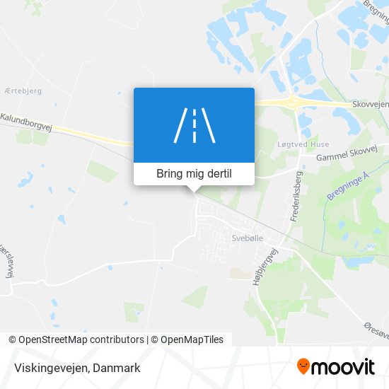 Viskingevejen kort