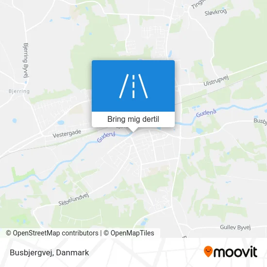 Busbjergvej kort