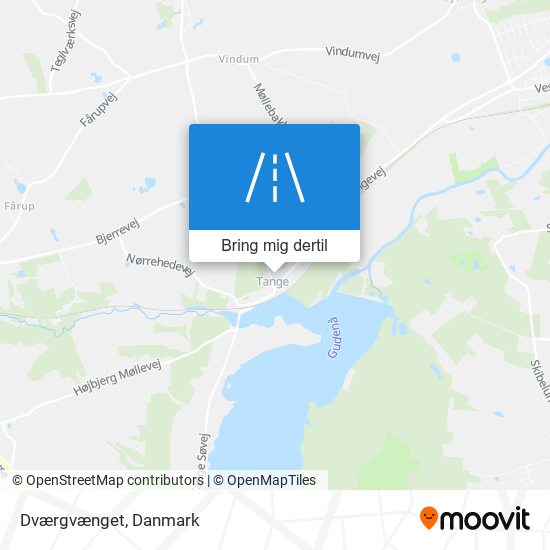 Dværgvænget kort