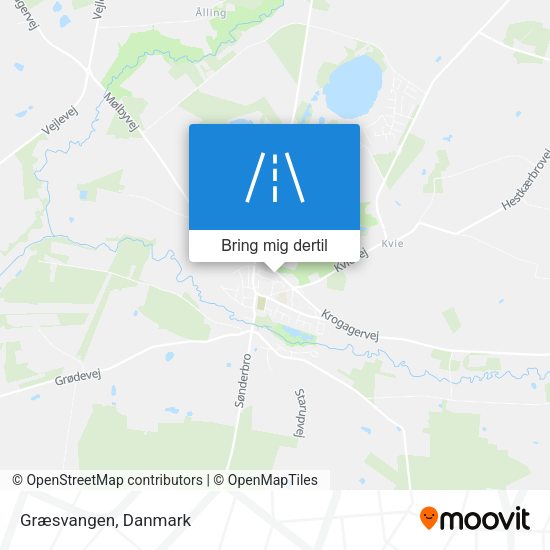 Græsvangen kort