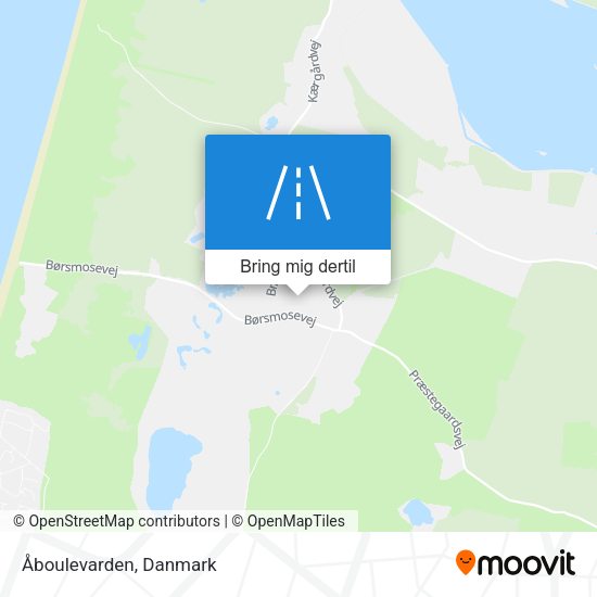 Åboulevarden kort