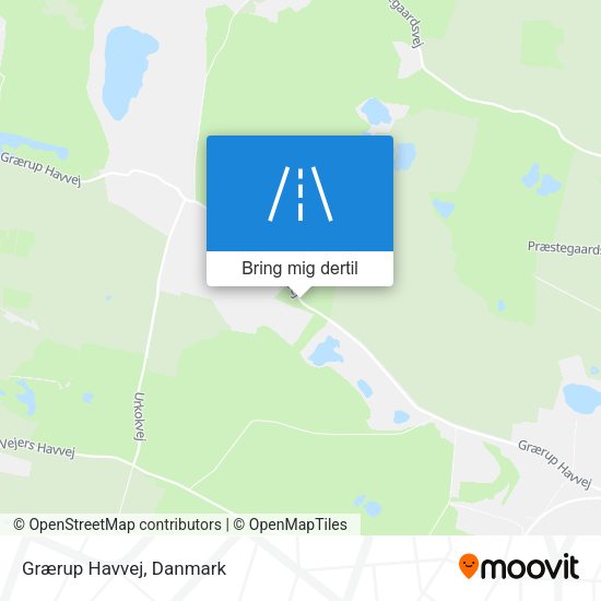 Grærup Havvej kort