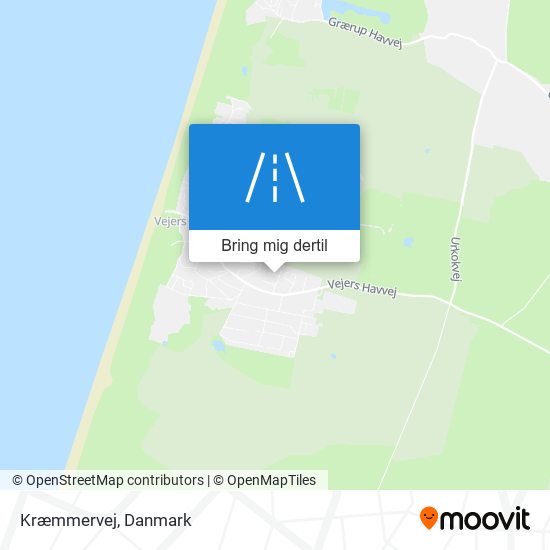 Kræmmervej kort