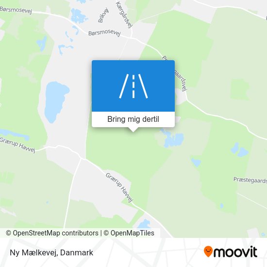 Ny Mælkevej kort