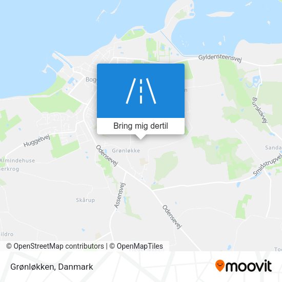 Grønløkken kort