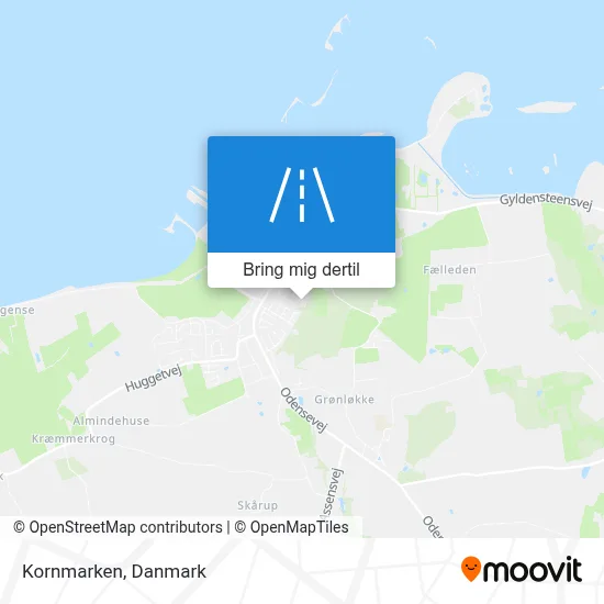 Kornmarken kort