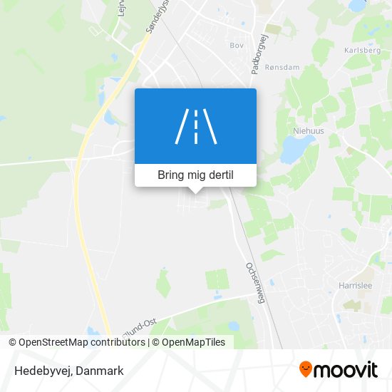 Hedebyvej kort