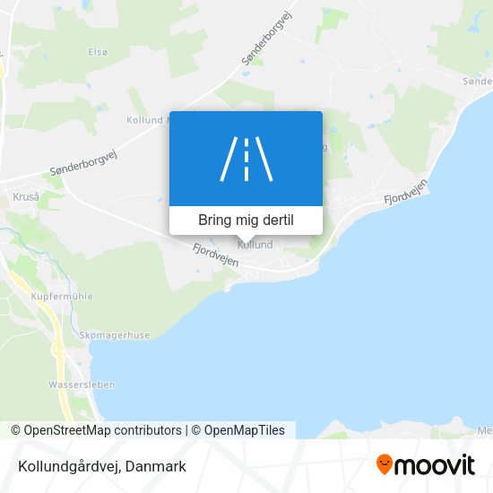 Kollundgårdvej kort