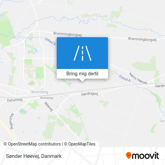 Sønder Høevej kort