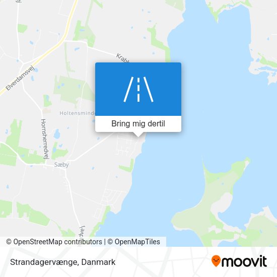 Strandagervænge kort