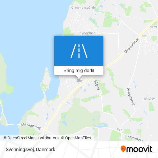 Svenningsvej kort