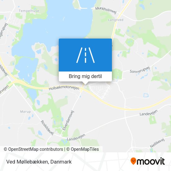 Ved Møllebækken kort