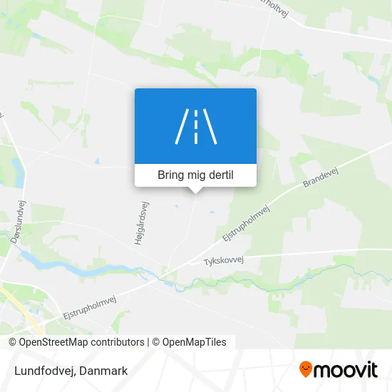 Lundfodvej kort