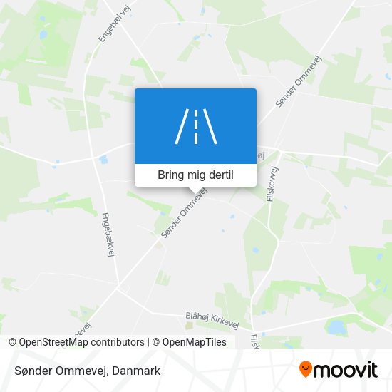 Sønder Ommevej kort