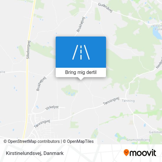 Kirstinelundsvej kort