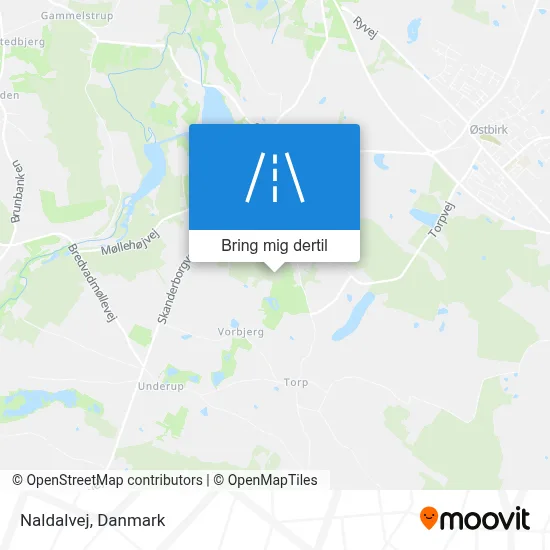 Naldalvej kort