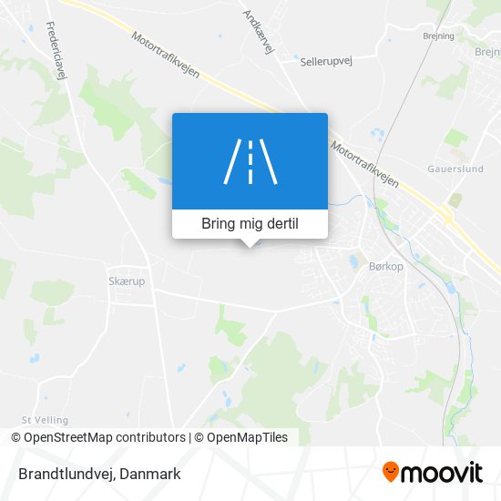 Brandtlundvej kort