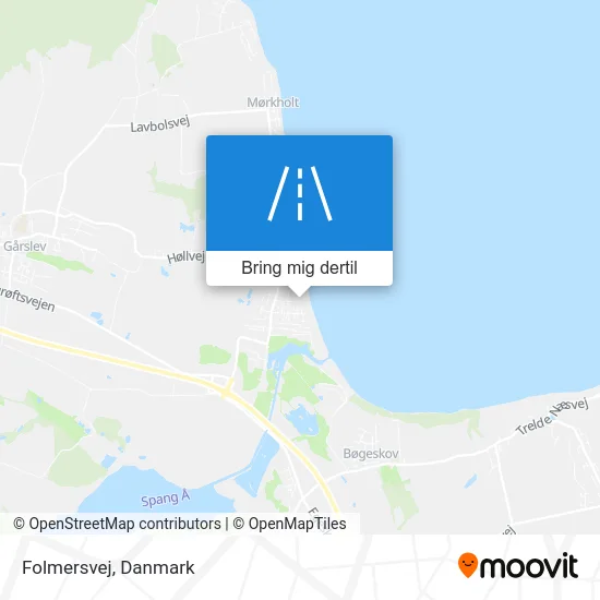 Folmersvej kort