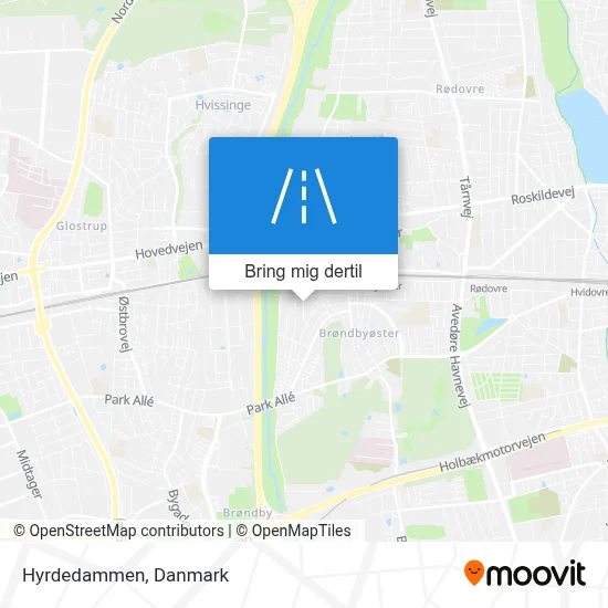 Hyrdedammen kort
