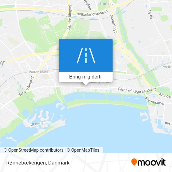 Rønnebækengen kort