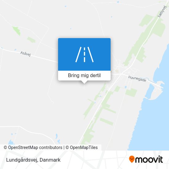 Lundgårdsvej kort