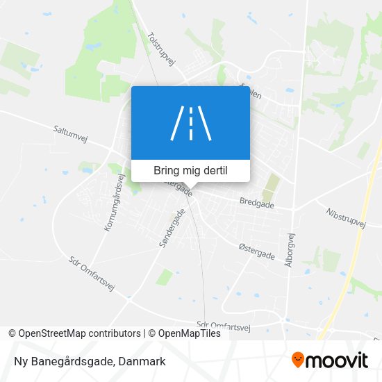 Ny Banegårdsgade kort