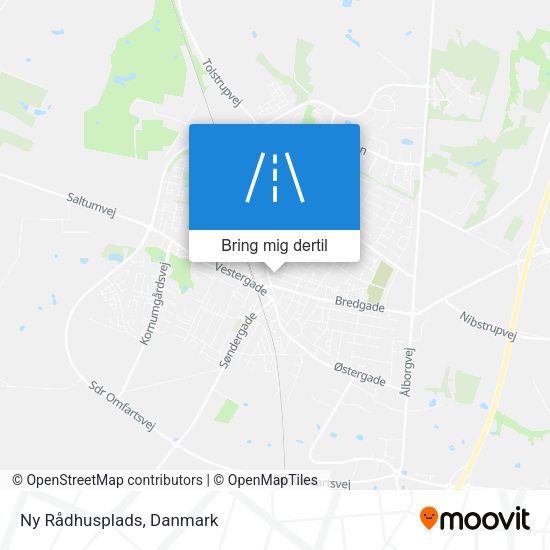 Ny Rådhusplads kort