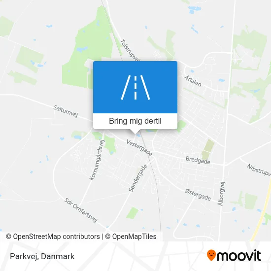 Parkvej kort