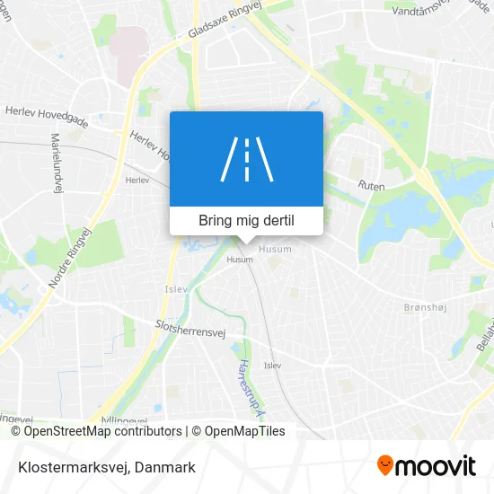 Klostermarksvej kort