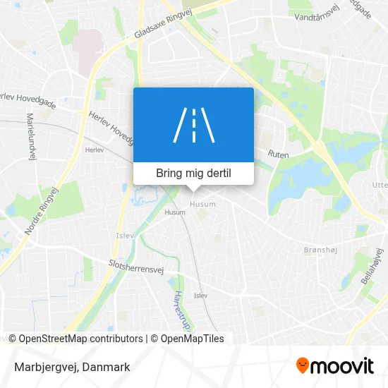 Marbjergvej kort