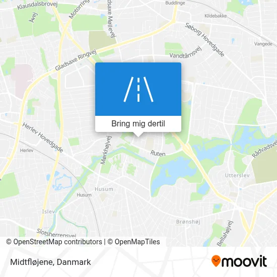 Midtfløjene kort