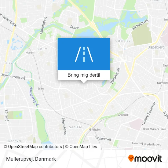 Mullerupvej kort