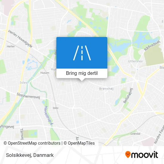 Solsikkevej kort