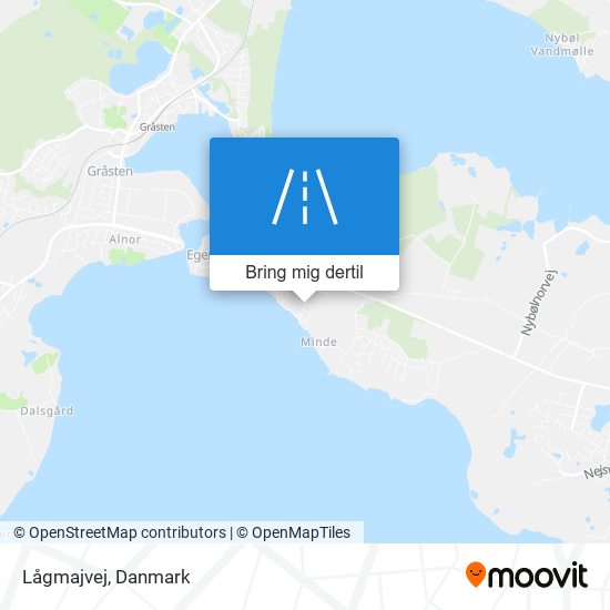 Lågmajvej kort