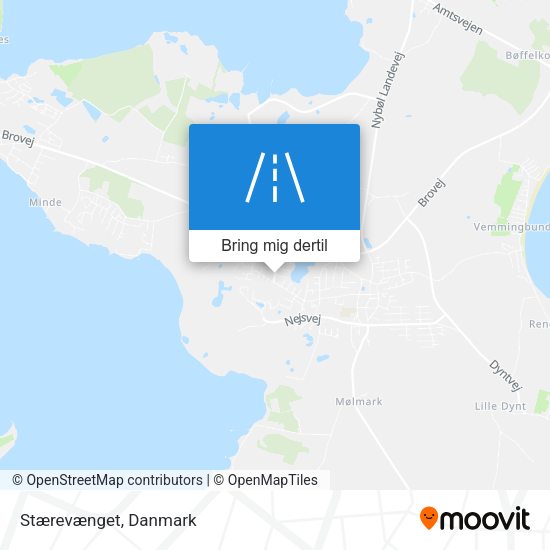 Stærevænget kort