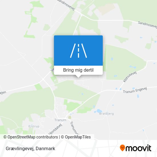 Grævlingevej kort