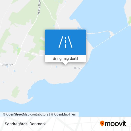 Søndregårde kort