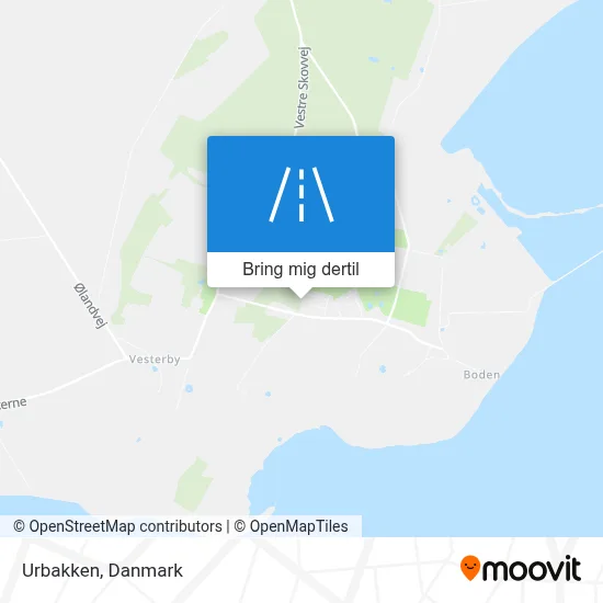 Urbakken kort