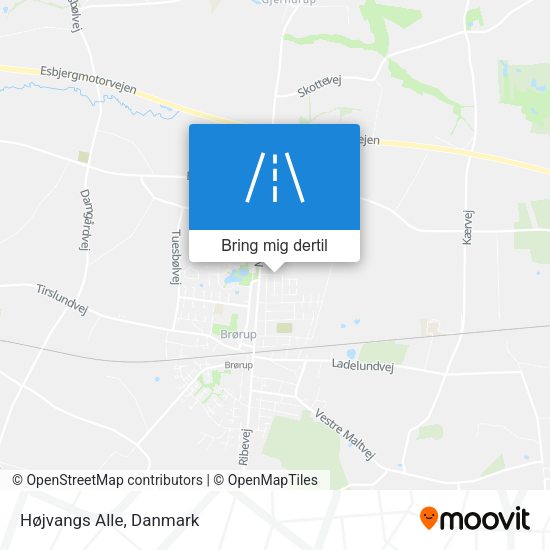 Højvangs Alle kort