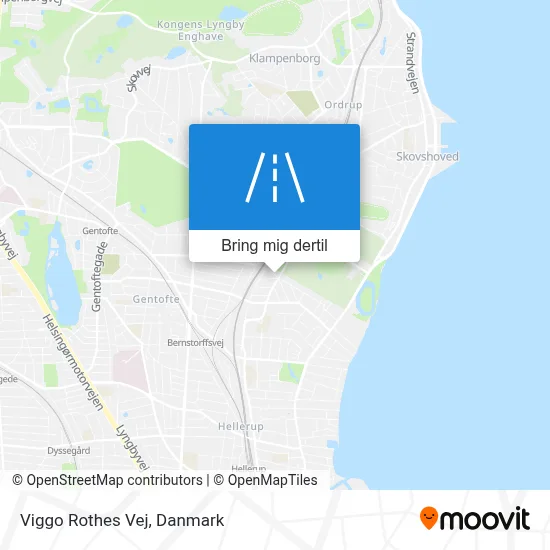 Viggo Rothes Vej kort