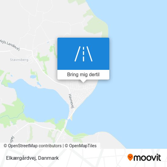 Elkærgårdvej kort