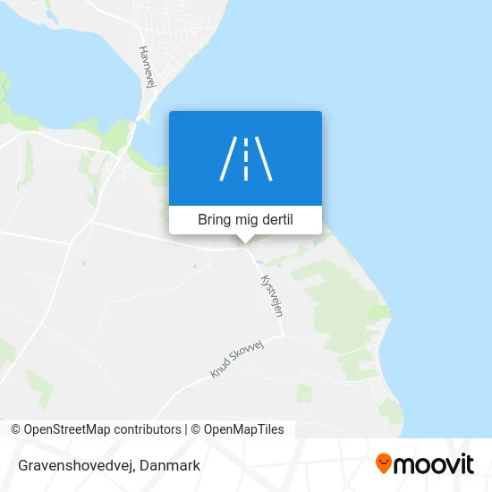 Gravenshovedvej kort