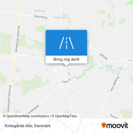 Kirkegårds Alle kort