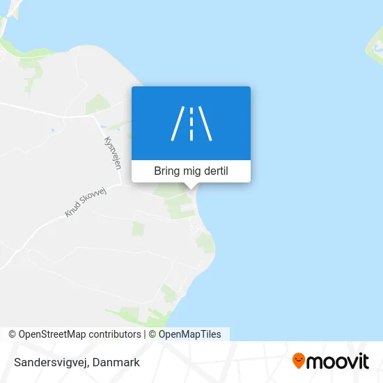 Sandersvigvej kort