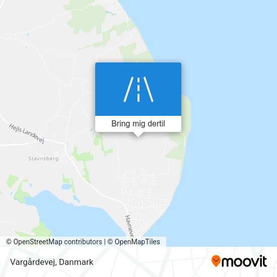 Vargårdevej kort