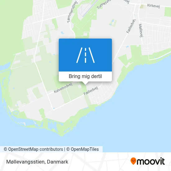 Møllevangsstien kort