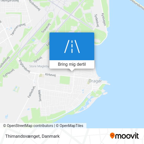 Thimandsvænget kort
